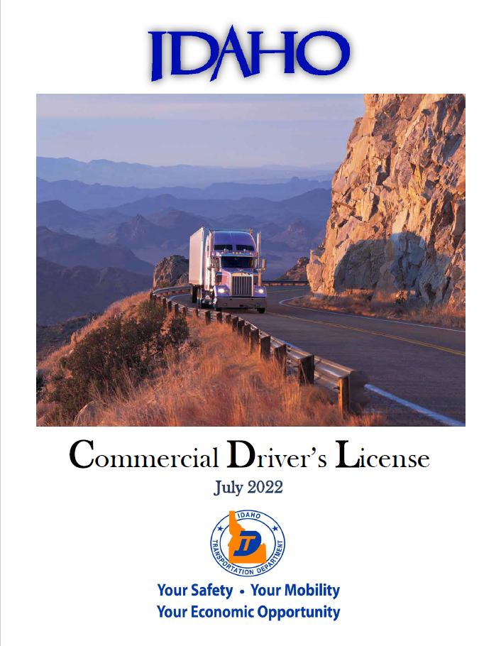 Idaho CDL Handbook